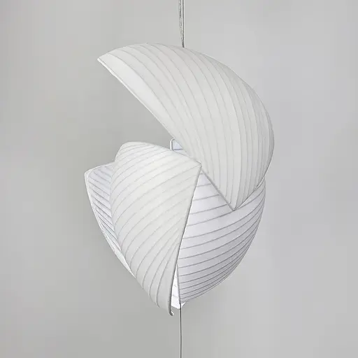 Люстра с 4-мя белыми фигурными пластинами | Ст. PL 051-500*650-4 Line F - фото 3