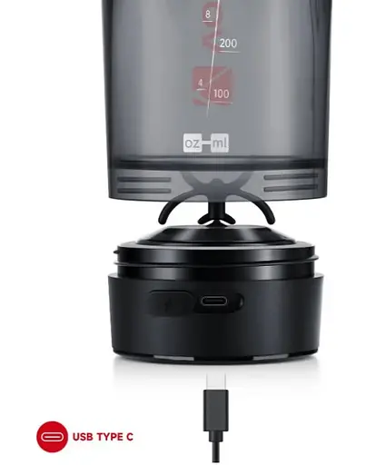 Шейкер спортивний електричний VOLTRX Gallium 600 мл Tritan Red (Gallium_Red) - фото 7