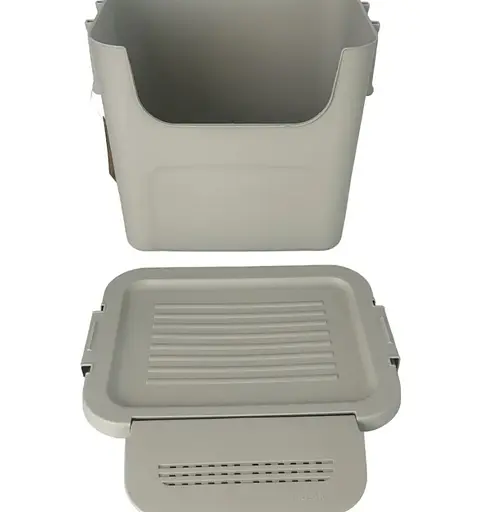 Органайзер-ящик Motek на 30 л сірий універсальний 29х41х34 см (MT-35) - фото 2