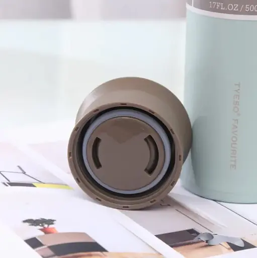 Термос Tyeso 500 мл из нержавеющей стали зеленый - фото 6