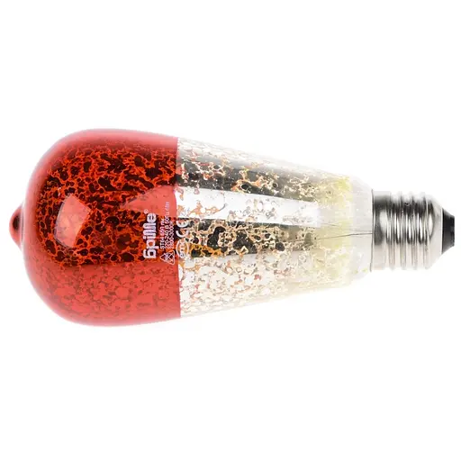 Лампа Brille світлодіодна LED 6W E27 COG WW ST64 RED 220 В - фото 5