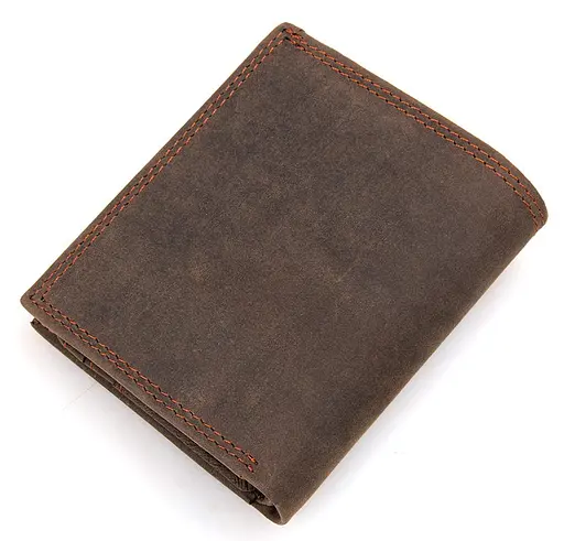 Мужской кожаный кошелек Vintage 10.5х9 см acs0015353 - фото 2