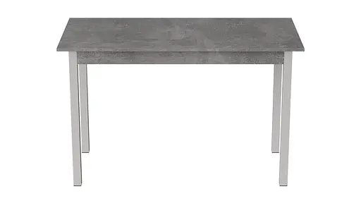 Стіл кухонний Ferrum-decor Маріо 75x120x80 Білий ДСП Бетон 16мм (FRD-105588) - фото 4