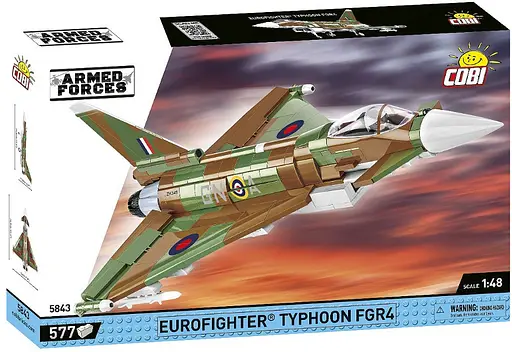 Конструктор винищувач Eurofighter Typhoon FGR4 "GiNA" COBI 5843