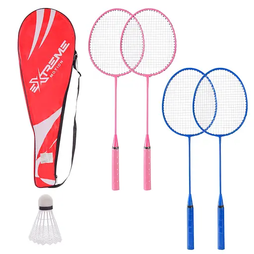 Бадмiнтон арт. BD24162 2 ракетки+ волан у чохлі 65 см (6900069414715) МІКС - фото 1