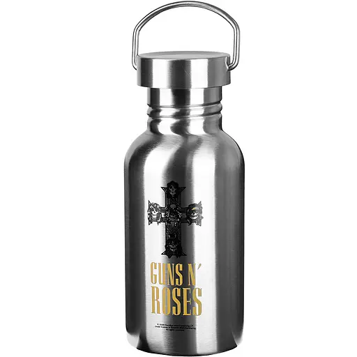 Бутылка GUNS N ROSES Logo - из нержавеющей стали 500 мл - фото 1