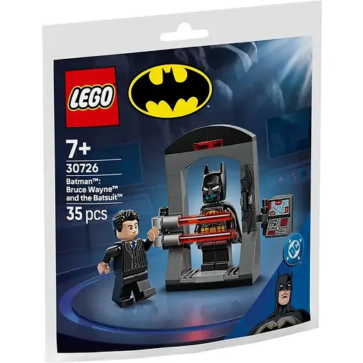 Конструктор LEGO  Super Heroes DC Брюс Вейн і костюм Бетмена 35 деталей (30726)