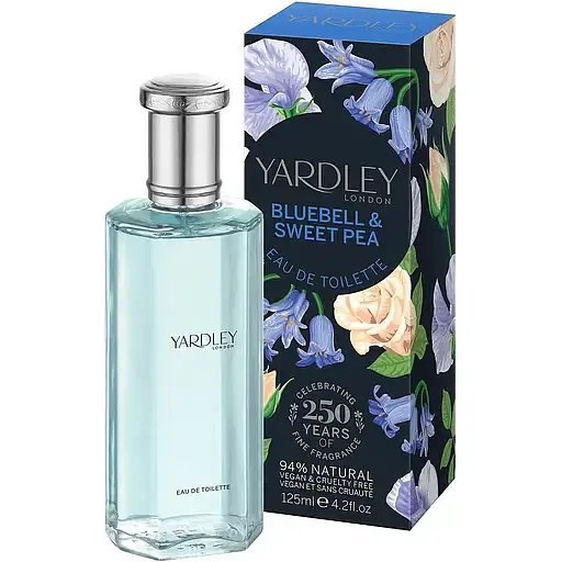 Туалетная вода Yardley London Bluebell & Sweet Pea 125 мл - фото 1