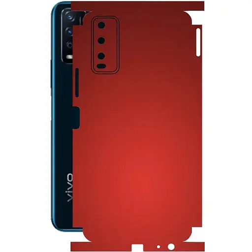 Захисна плівка StatusSKIN для Vivo Y11s Корпус Вініл червона матова - фото 1