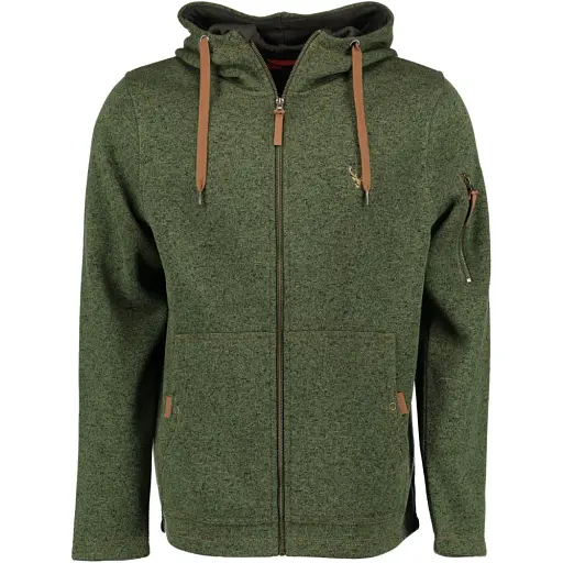 Кофта Orbis Textil Herrenjacke Strick-Fleece L Зеленый
