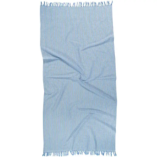 Полотенце Lotus Home Pestemal Argosa stripe 85х175 см синий (svt-2000022344203)