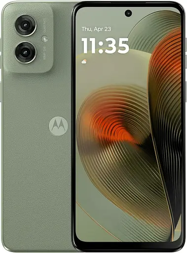 Смартфон Motorola Moto G55 8/256GB Smoky Green - фото 1