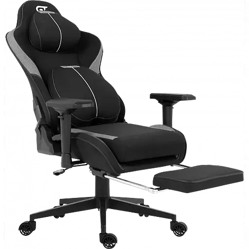 Геймерское кресло GT Racer X-2308 Fabric Blac/Gray (X-2308 Fabric Black/Gray) - фото 4