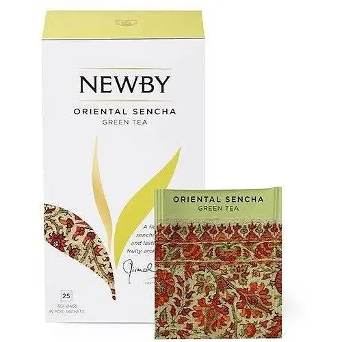 Чай зелений Newby Східна Сенча в пакетиках 25 шт (310170) - фото 1