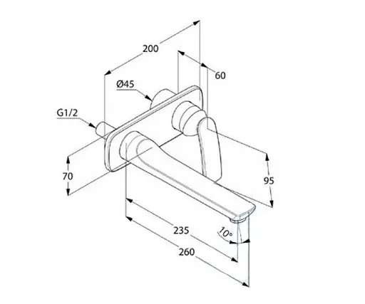 Смеситель для умывальника Kludi Balance 522470575 хром - фото 2