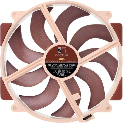 Вентилятор Noctua NF-A14X25R G2 PWM (NF-A14x25r G2 PWM) - фото 3