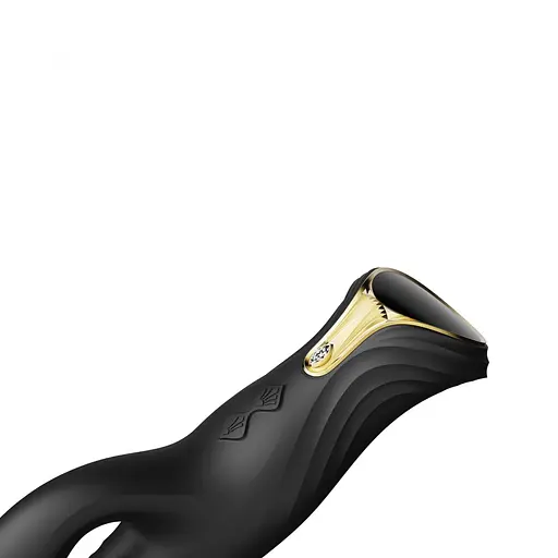 Вибратор-кролик Zalo Mose Rabbit Thruster 25.7 см черный - фото 9