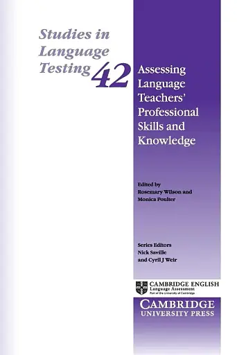Assessing Language Teachers' Professional Skills and Knowledge