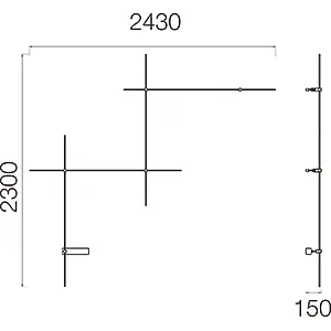Системы SM 8880 Wall Base Black - фото 2