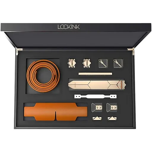 BDSM набір Lockink Teasing Impact-Play коричневий