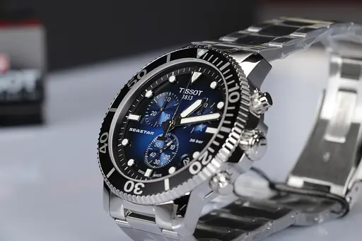 Часы Tissot Seastar 1000 Quartz Chronograph T120.417.11.041.01 - фото 5