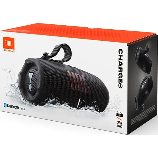 Акустическая система JBL Charge 6 Black (JBLCHARGE6BLK) - фото 11
