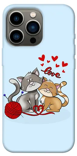 TPU чохол Два коти Love - фото 1