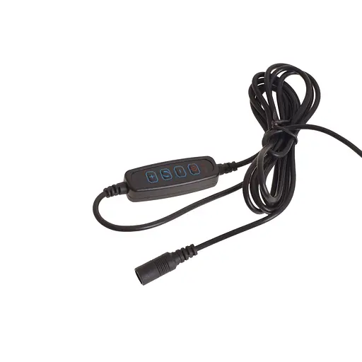 Кольцевая лампа блогера Brille с 3 держателями LED 24W CCT 36 см (TE-053) - фото 4