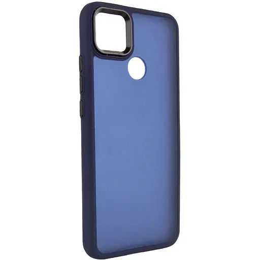 Чохол Epik TPU+PC Lyon Frosted для Xiaomi Redmi 9C Navy Blue - фото 2