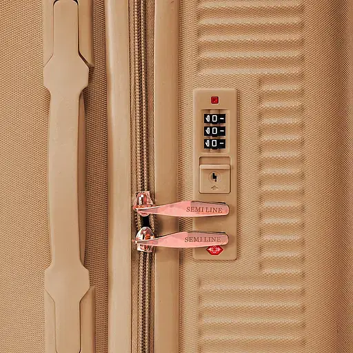 Валіза Semi Line 24" M Gold (T5663-4) - фото 7