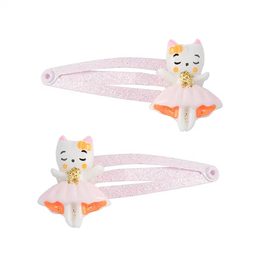Зажим для волос Котики 4шт - фото 2