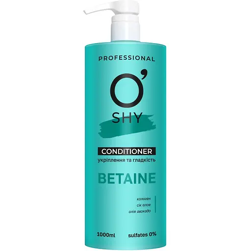 Кондиціонер для волосся O'Shy Professional Betaine укріплення та гладкість 1 л