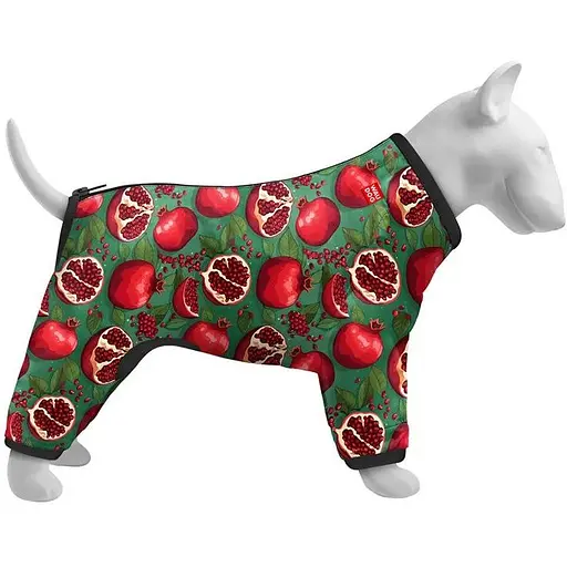 Вітровка для собак Waudog Clothes, малюнок "Гранати", S32 - фото 2