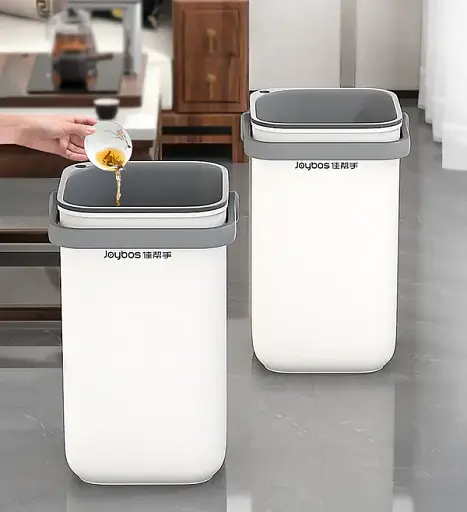 Ведро Joybos для сухого и влажного мусора многофункциональное (JBS-LJT-N31-JWT) - фото 3