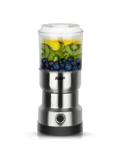 Кофемолка-блендер RAF R-7126 300W нержавеющая сталь - фото 4