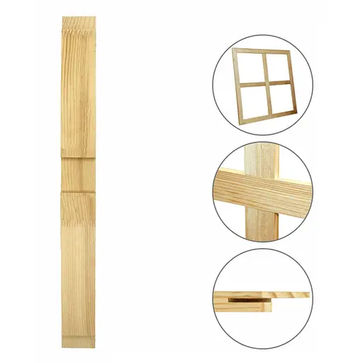 Планка середня для перемички Rosa 50 мм 194 см з вирізом - фото 1