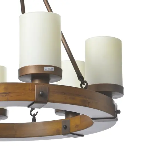 Люстра подвесная Brille кантри E27 60W BR (BL-396S/6) - фото 4