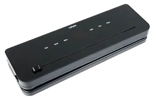 Вакууматор Rotex RVS-122-B SuperVac, вакуумный упаковщик для вакуумной упаковки продуктов, 120 Вт, черный - фото 3