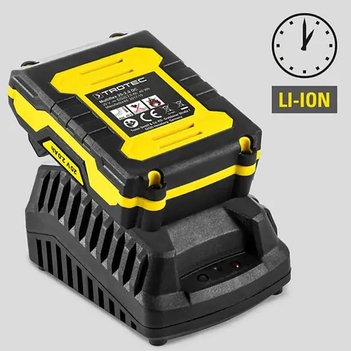 Дрель-шуруповерт аккумуляторный ударный Trotec PHDS 11-20V с АКБ и ЗУ + кейс (4410000502) - фото 8