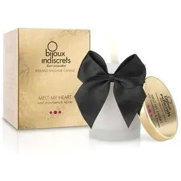 Массажная свеча Bijoux Indiscrets Melt My Heart Caramel - фото 3