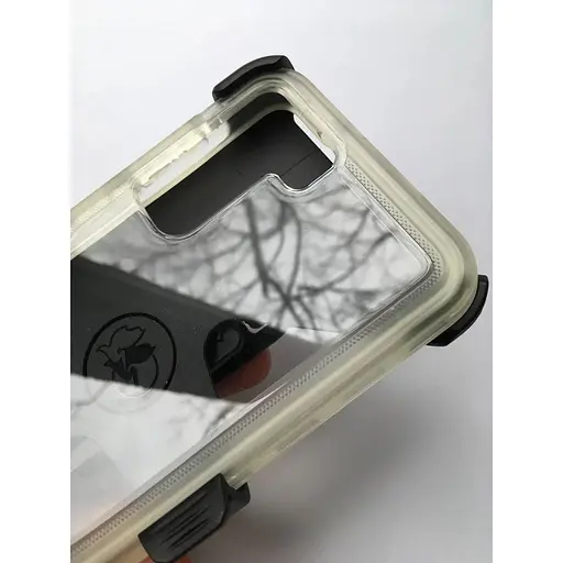 Противоударный чехол с клипсой Pelican Voyager Samsung Galaxy S21 FE 5G (6.4 ) Clear аналог OtterBox Defender - фото 4