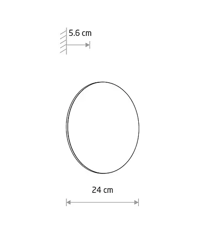 Світильник вуличний настінний Nowodvorski 11568 Aria LED L 1x12W 3000K 750Lm IP54 чорний - фото 6