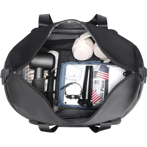 Дорожная спортивная сумка через плечо Mark Ryden Buff MR2891 (Черный) - фото 4