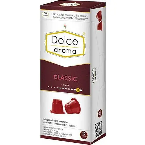 Кофе в капсулах Dolce Aroma Top Class 100% арабика 10 шт - фото 1