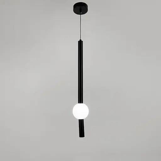 Led світильник чорний у вертикальній формі 60 см на 3 режими | Арт. YG 517B/600 VL BK | Line F - фото 4