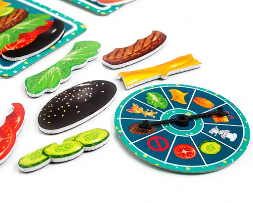 Дитяча магнітна гра "Бургер" VT2310-06 укр. мовою - фото 5