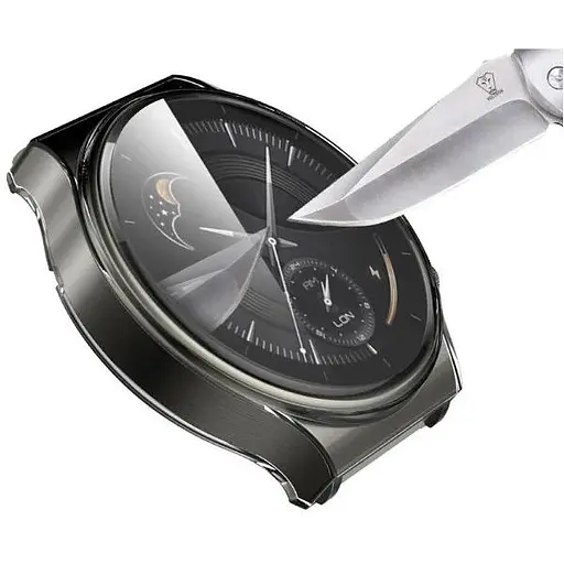 Чохол-накладка DK Silicone Face Case для Huawei Watch GT 2 Pro 46 мм clear - фото 2