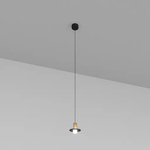 Подвесной светильник Skarlat RHL7731 5W BK+GD 3000K