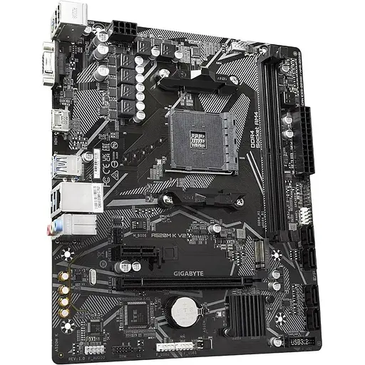 Материнская плата Gigabyte A520M K V2 Socket AM4 - фото 4