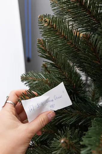 Новорічна штучна ялинка 1,8 м зелена Різдвяна ніч реалістична Преміум LUGI SOK-3-4 - фото 5